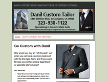 Tablet Screenshot of daniltailor.com